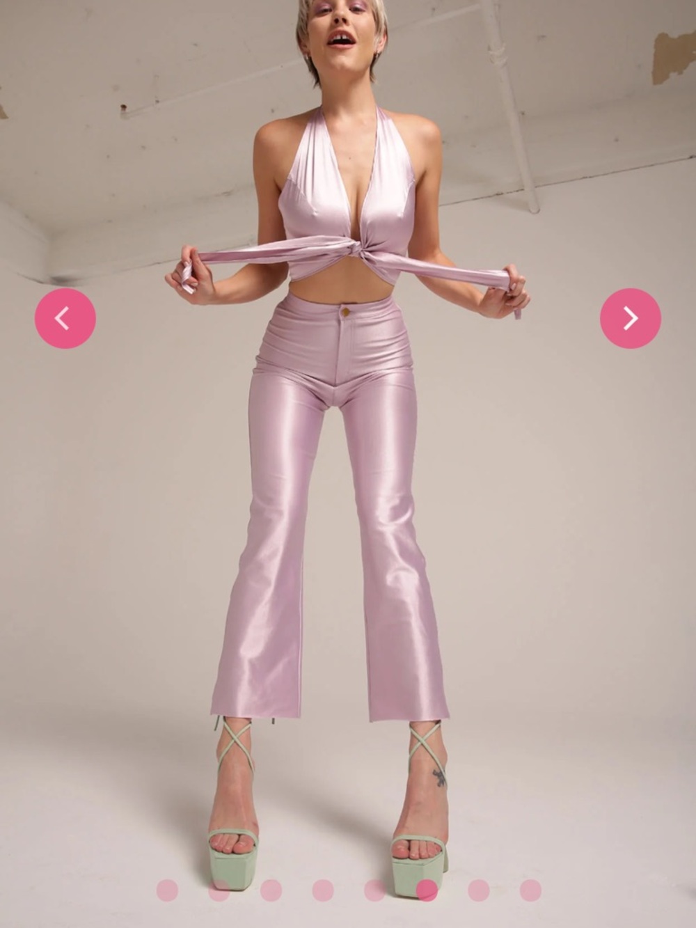 Rezek Studio Hustle Pant in Lilac